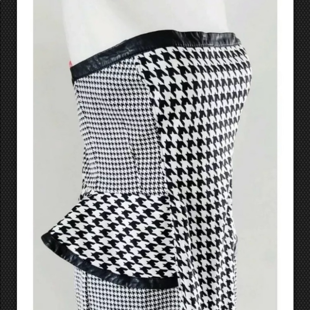 Bebe Houndstooth dress